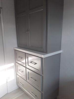 Custom cabinet with loads of space!