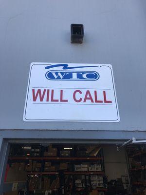 Will call