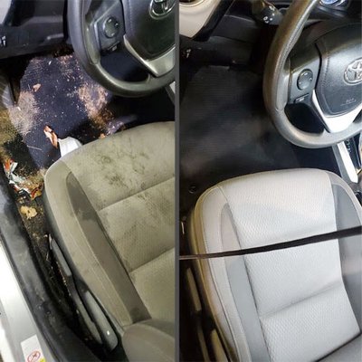 Before and after drivers side