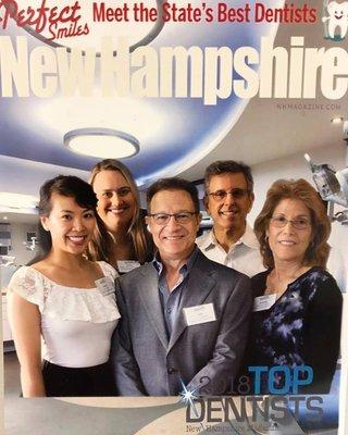 NH Top Dentists 2018