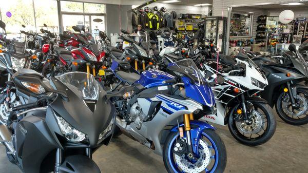 Sport Bikes ; Yamaha, Honda, and KTM