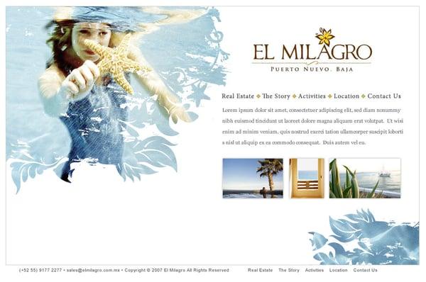 Milagro Website Comp.