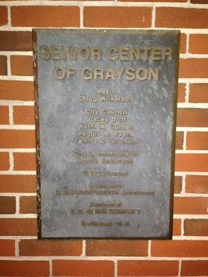 Grayson Senior Community Center