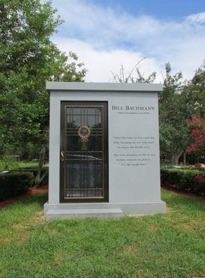 Some large memorials but most are small