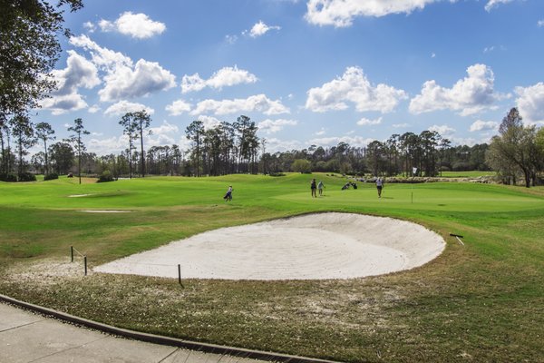 9th Hole at Slammer & Squire Golf Course, World Golf Village