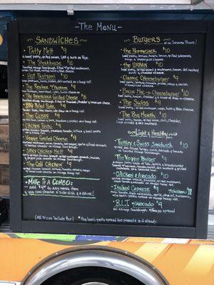 Menu aug 2019