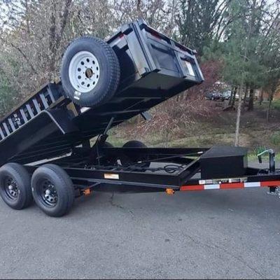 Dump trailer rentals