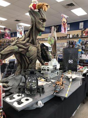 The USS Groot...