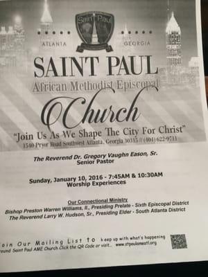 St Paul AME Church