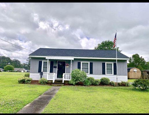 We got the home because the seller's realtor helped us