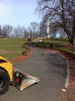 Asphalt replacement "before"