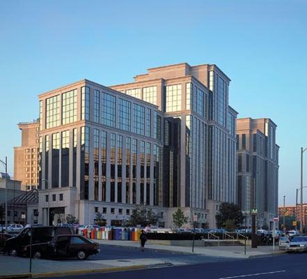 Arlington office -- on top of the Courthouse Metro stop.