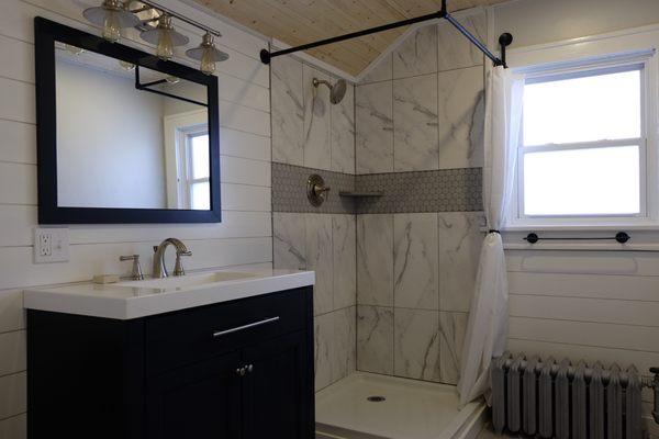 Complete bathroom remodel