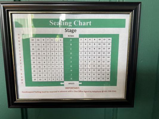 Seating chart