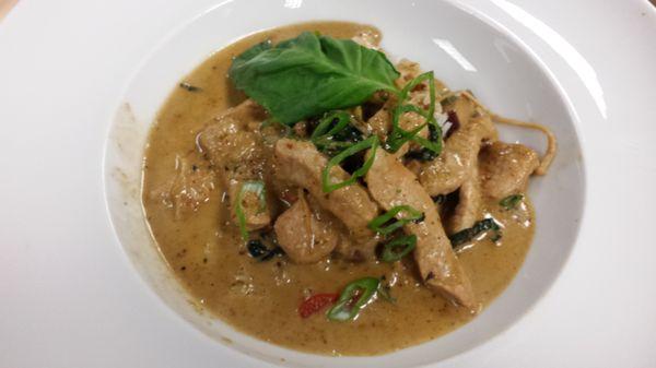 Green Curry Pork over Jasmine Rice