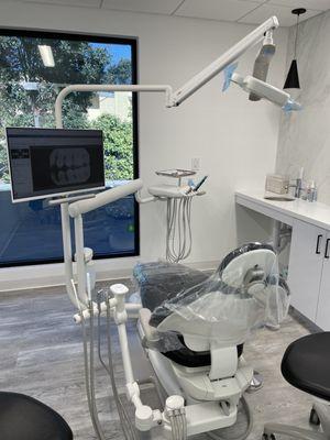 Neat dental chair