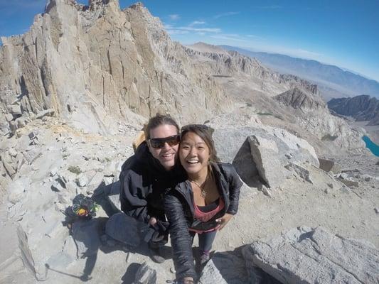 Truly humbled and brought to our knees with all the beauty and challenges Mount Whitney offered us.