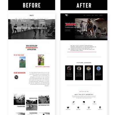 Website Redesign (Before & After)
