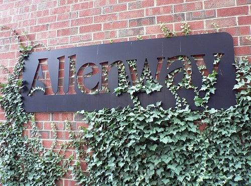 Allenway sign, @315 S. Allen