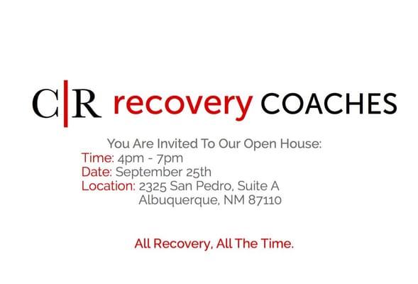 CR Recovery Coaches