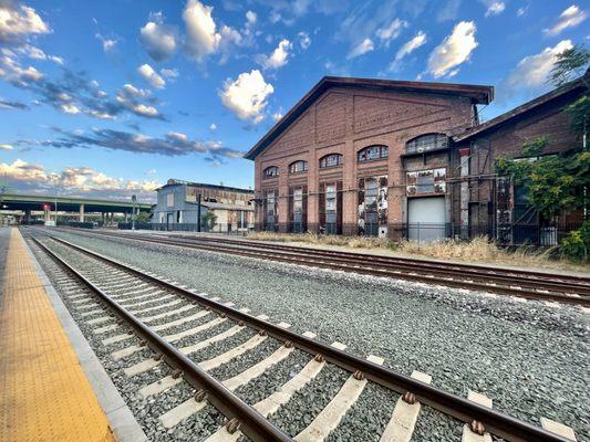 Old rail yard stations