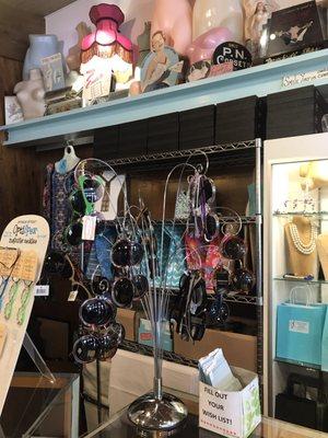 Cute sunglasses display!