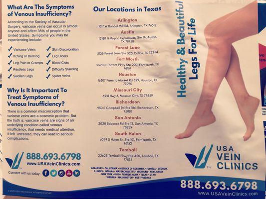 USA Vein Clinics locations