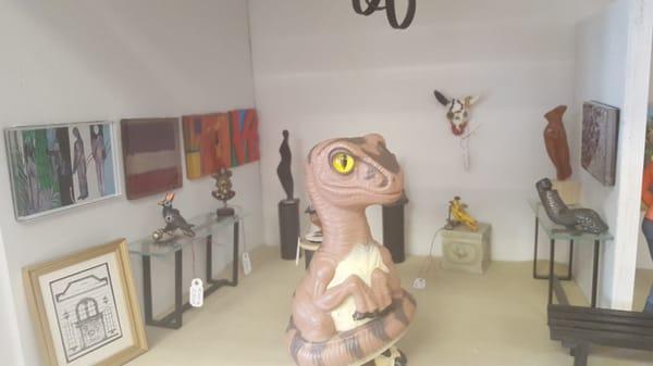 Bob the Raptor Says "This is my kind of decor."