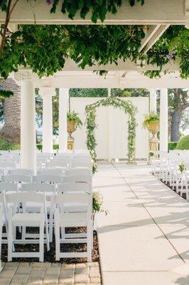 Naturally-stunning ceremony site at Jefferson St Mansion by Wedgewood Weddings