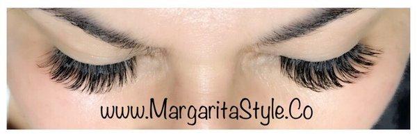 Lash extensions by Margarita Style