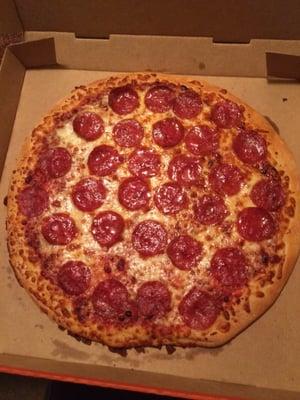 They didn't cut the pizza.