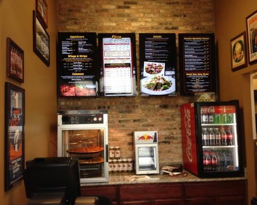 Rosati's Pizza in Des Plaines - Great Foot and a Great Menu