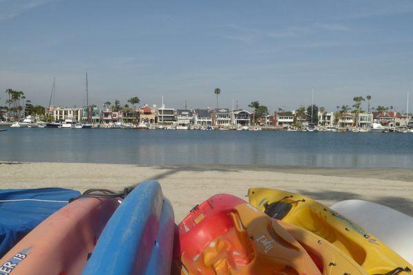 Long Beach, on the bay