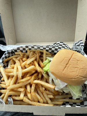 California Burger and Fries