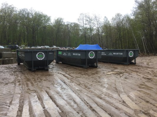 We offer dumpster rentals for construction and demolition debris or for scrap metal. 15 Yard, 20 Yard, 30 Yard, and 40 Yard containers.