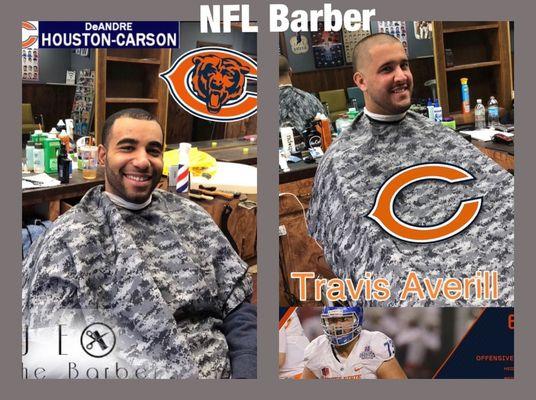 NFL PLAYERS , done by Cruz TheBarber