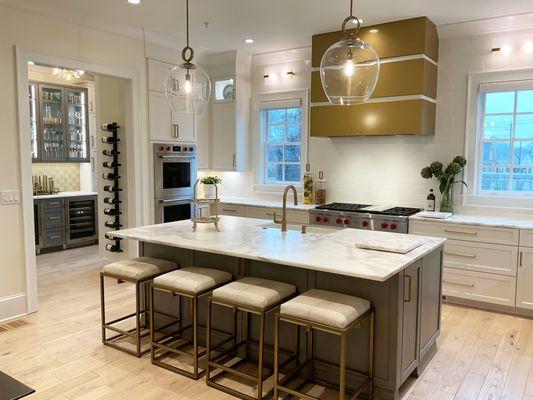 Luxury Kitchen Renovation by Cheryl Pett Design in Alpharetta