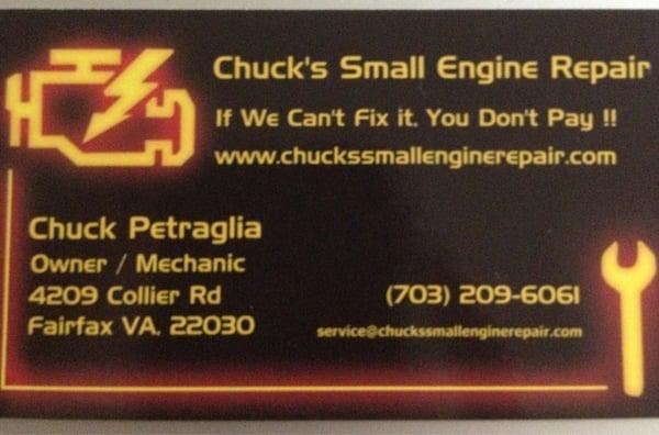 Chuck's Small Engine Repair