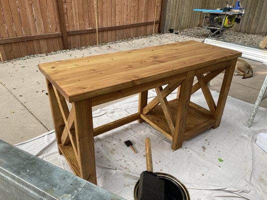 Farmhouse style desk