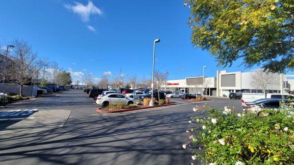 Bento Box - the parking area