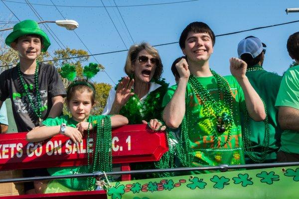 Wearin' of the Green, St. Patrick's Day Parade