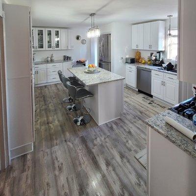 Full kitchen remodeled