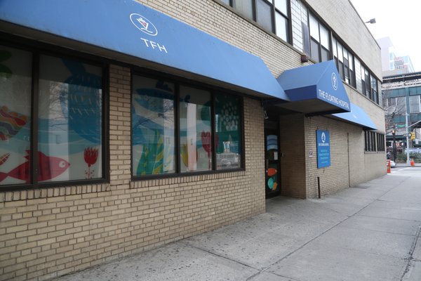 The front of our clinic in Long Island City