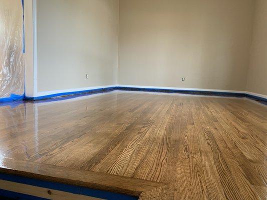 Hardwood flooring