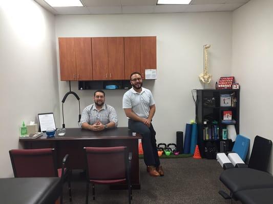 Our First Day in Practice! The Sermeno Brothers are ready to serve our community!