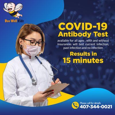 We offer free COVID-19 testing and vaccinations for all ages!