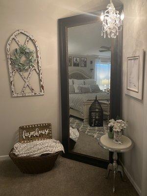 80" mirror for $130