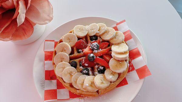 Protein waffle