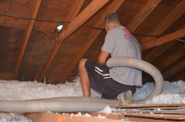 Attic insulation