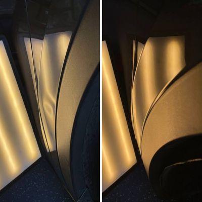 Tesla fender dent repair